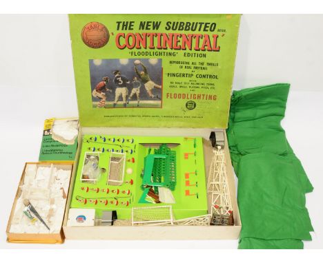 Subbuteo, Continental 'Floodlight Edition', contents appear repainted and set appears not complete and unchecked for completi