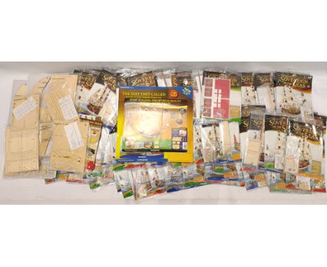 DeAgostini, "HMS Sovereign of the Seas" weekly issue 1:84 scale Model Kit &amp; Magazine. Although unchecked for completeness