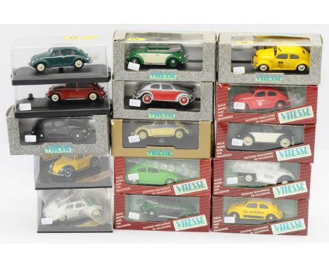 Vitesse (1/43rd scale) a group of models - Some loose in boxes and some missing outer sleeve. Not checked for completion. Con