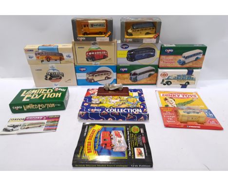 Corgi, Dinky &amp; Similar, a boxed group of "Commercial" Scale Model Vehicles. Includes Island Transport Scilly Isles "Vics 