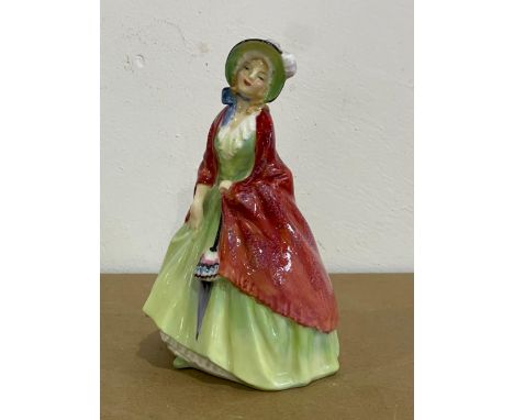 A vintage Royal Doulton ‘Paisley Shawl’ figurine. 16.5cm 