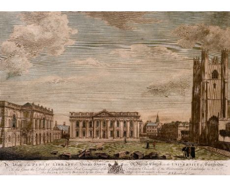 PETER SPENDELOWE LAMBORN (1722-1774) British
A View of the Public Library, The Senate House and St. Mary's Church in the Univ