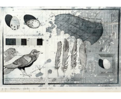 *AR JOHN WINCH (1944-2007) British
Museum Study 81
Limited edition artist's proof 2nd state etching
Signed in pencil, dated 8