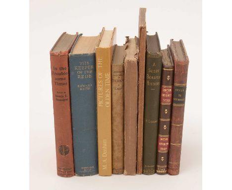 Shotton (John) Rothbury Tythes: An Account In Manuscript, Given to the Rev. Dr. Sharp, in 14mo, full-calf binding; The Illust