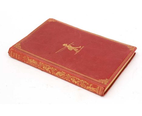 Milne (A.A.) Now We Are Six, 8vo, in publisher's deluxe red and gilt full-sheep binding, illus. by E.H. Shepard, first editio