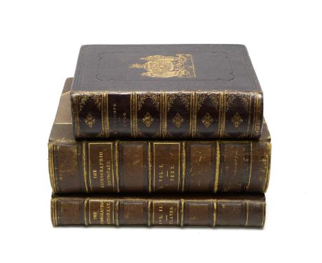 Hogg (Jabez) The Microscope Its History, Construction and Application, 8vo, gilt-morocco, illus. with engravings and chromoli