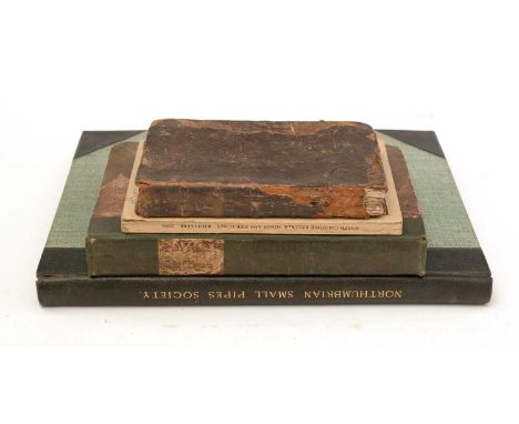 Whitaker (W.G.) North Countrie Ballads, Songs and Pipe-Tunes, 14mo, paper covs., Newcastle, 1921; Thompson (W.) Select Portio
