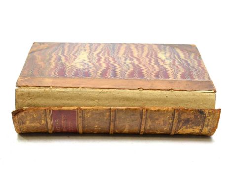 Dickens (Charles) Master Humphrey's Clock, 3 vols. in 1, 8vo, half-calf and marbled boards, illus. by George Cattermole and H