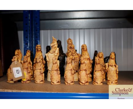 A Game of Thrones style chess set (no board)