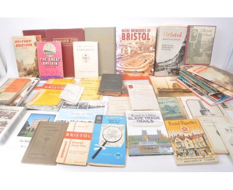 Local Bristol Interest - A large collection of 20th and 21st century Bristol related books and ephemera. The collection to in