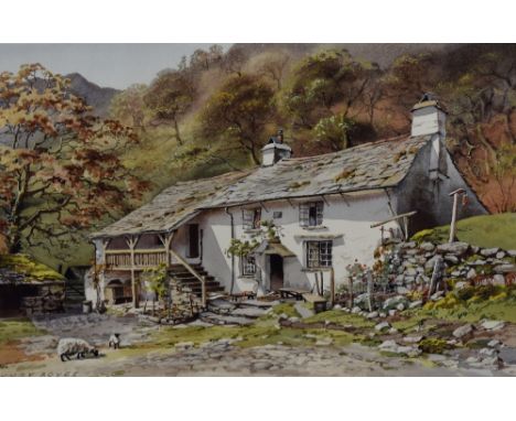 After Judy Boyes (British b.1943) a limited edition coloured print, entitled 'Spinning Gallery at Tilberthwaite' numbered 241