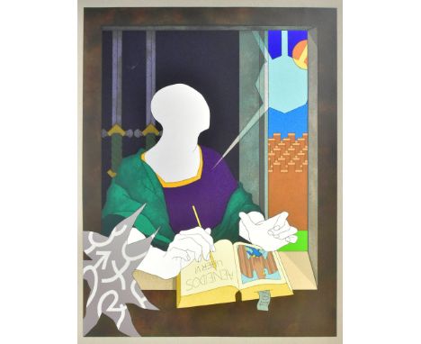 Tom Phillips (1937-2022)
Virgil in His Study - 1979-1980
Screen-print
Edition 18/75
Signed and numbered by the artist.
Measur