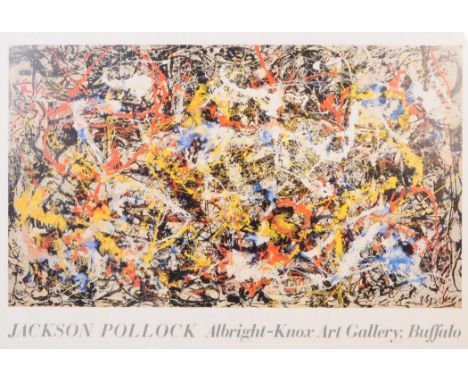 After Jackson Pollock (1912-1956)
Convergence, 1952
Print on paper
A 1988 Jackson Pollock Albright-Knox Art Gallery; Buffalo 