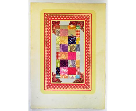Tom Phillips (1937-2022)
A Grammar of Ornament - 1976-1977
Screen-print
Edition 50/50
Signed and numbered by the artist.
Meas