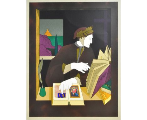 Tom Phillips (1937-2022)
Dante's Inferno 1979-1982
Screen-print
Edition 26/75
Signed and numbered by the artist.
Measures 76c