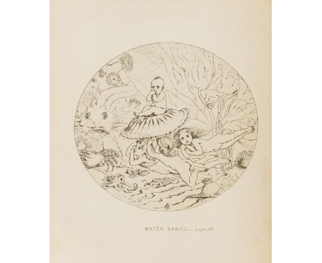 Kingsley (Charles) The Water Babies, first edition, first issue, with L'Envoi f., frontispiece &amp; 1 plate by Paton, 1f. pu