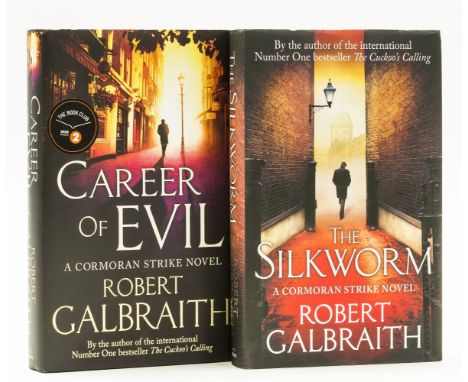 [Rowling (J.K.)] "Robert Galbraith". The Silkworm, signed by the author as Robert Galbraith on title, hologram sticker, 2014;