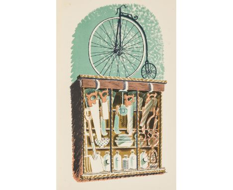Ravilious (Eric).- Richards (J.M.) High Street, first edition, wood-engraved title vignette and 24 colour lithograph plates b