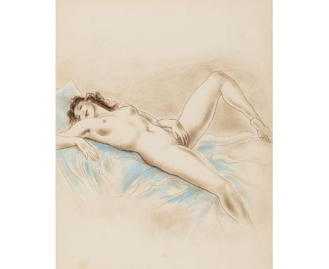 Erotica.- Louÿs (Pierre) Les Chansons Secrètes de Bilitis, number 78 of 48 copies from an edition limited to 100, 12 pochoir 