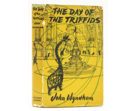Wyndham (John) The Day of the Triffids, first edition, original cloth, spine slightly faded, dust-jacket, spine ends and corn