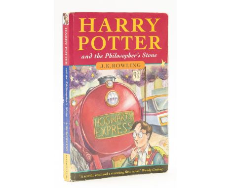 Rowling  (J.K.) Harry Potter and the Philosopher's Stone, first paperback edition, first printing, usual light marginal brown