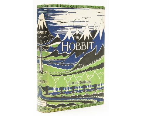 Tolkien (J.R.R.) The Hobbit, second edition, twelfth impression, colour frontispiece, illustrations, original cloth, dust-jac