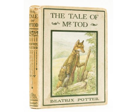 Potter (Beatrix) The Tale of Mr. Tod, first edition, first or second printing with date on title, colour frontispiece and 14 