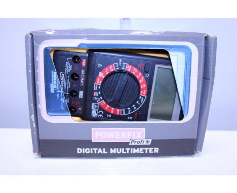 A boxed digital multimeter 
