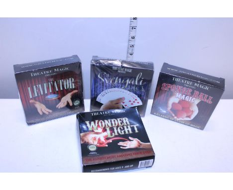 A selection of boxed magic tricks 