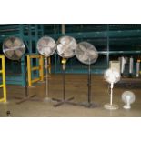 (6) Pedestal Fans