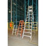 (3) A-Frame Ladders