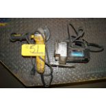 (1) DeWalt 4-1/2" Electric Angle Grinder