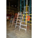 (4) A-Frame Ladders