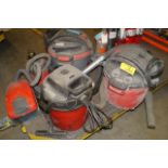(5) Wet/Dry Vacs