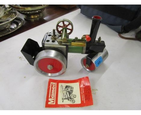 A Mamod steam engine, unboxed 