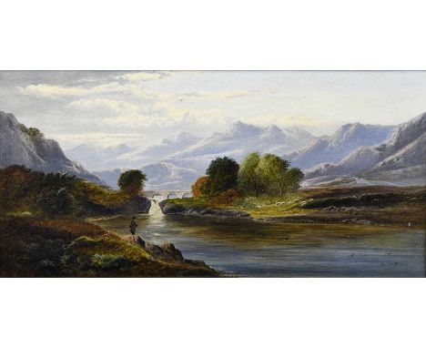 Charles Leslie (fl.1835-1863)"Loch Lubnaig, Perthshire" "Pont-y Pair, North Wales"Each signed and dated 1882, oil on canvas, 
