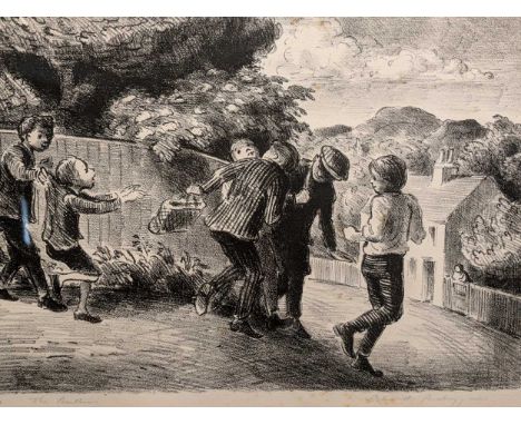 Edward Ardizzone CBE RA ARWS RDI (British. 1900-1979) The Bulliessigned and titled in pencillithograph, numbered 1/20 26 x 36