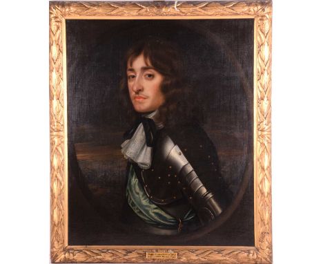 Attributed to John Riley (1646 - 1691), Portrait of James II when Duke of York dressed in armour, unsigned, oil on canvas, 75