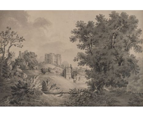 KENILWORTH CASTLE, WARWICKSHIRETitled verso in pencilMonochrome washes with faint pencil outlinesUnframedImage: 35.7 x 53cm. 