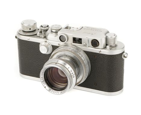 A Reid &amp; Sigrist Reid III Rangefinder Camera, 1951-53, chrome, serial no. P1121, with Taylor Hobson Anastigmat f/2 2" len