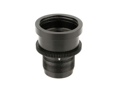 A Dallmeyer Super Six f/2.9 2" Lens, black, serial no. 498601, body, VG, elements, VG, some light coating marks to front elem