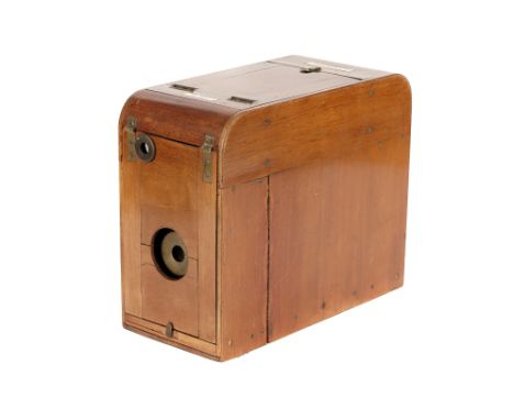 A J. Lancaster &amp; Sons The 'Rover' Patent Camera, 1891, with J. Lancaster &amp; Sons f/10 lens, in See Saw shutter, body, 