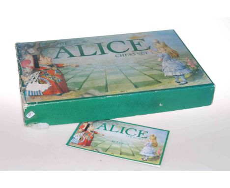 Alice in Wonderland chess set by MPL Gifts & Games