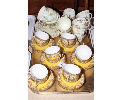 Royal Doulton and Royal Worcester teawares