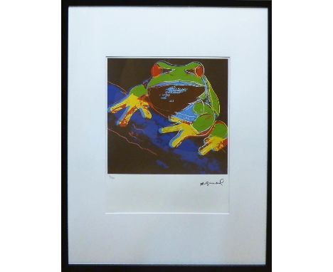 ANDY WARHOL ?Pine Barrens Tree Frog (Red)?, from Endangered Species portfolio, 1983, lithograph, hand numbered limited editio