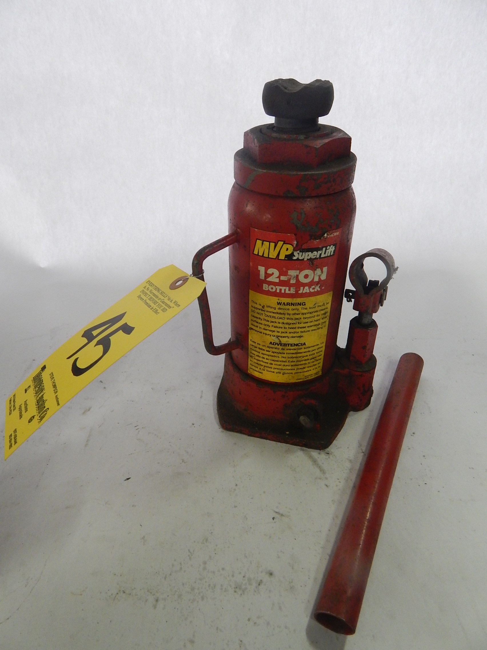 MVP Superlift 12-Ton Bottle Jack