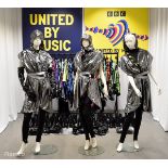 Butterfly Outfits worn by backing dancers during the performance of 'Be Who You Wanna Be