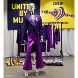 Purple Outfits worn by backing dancers during the performance by Sonia (UK 2nd place in 1993)