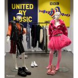 Outfits worn by backing dancers during the performance of 'Be Who You Wanna Be - Medley'