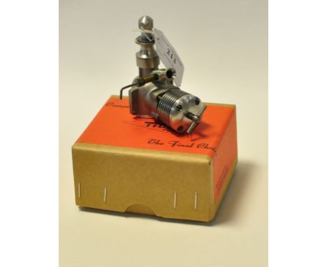 A John S Oliver Tiger 2.5cc MkIII diesel engine, unnumbered for personal use (unused), boxed